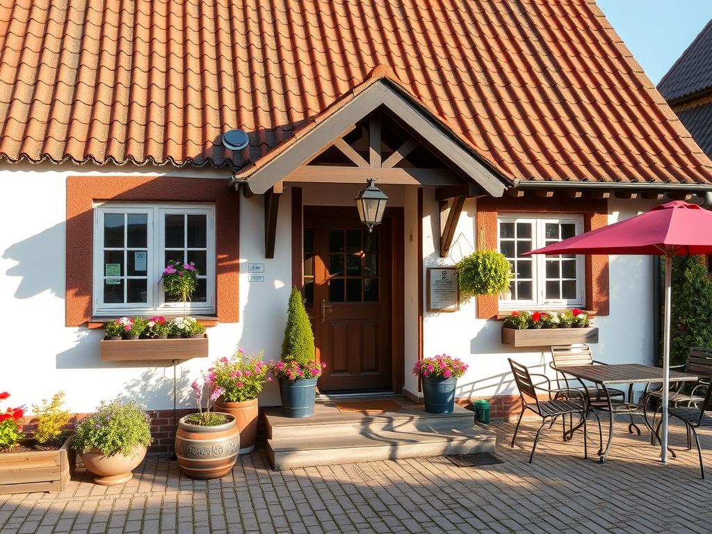 Cozy guesthouse in Klüt with traditional German styling