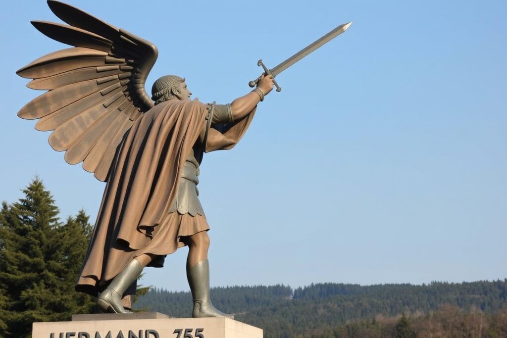 Hermannsdenkmal monument near Detmold