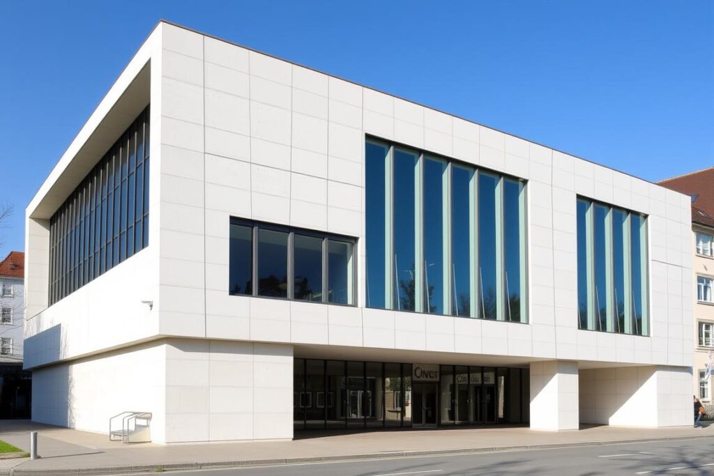 Kunsthalle Bielefeld modern art museum exterior