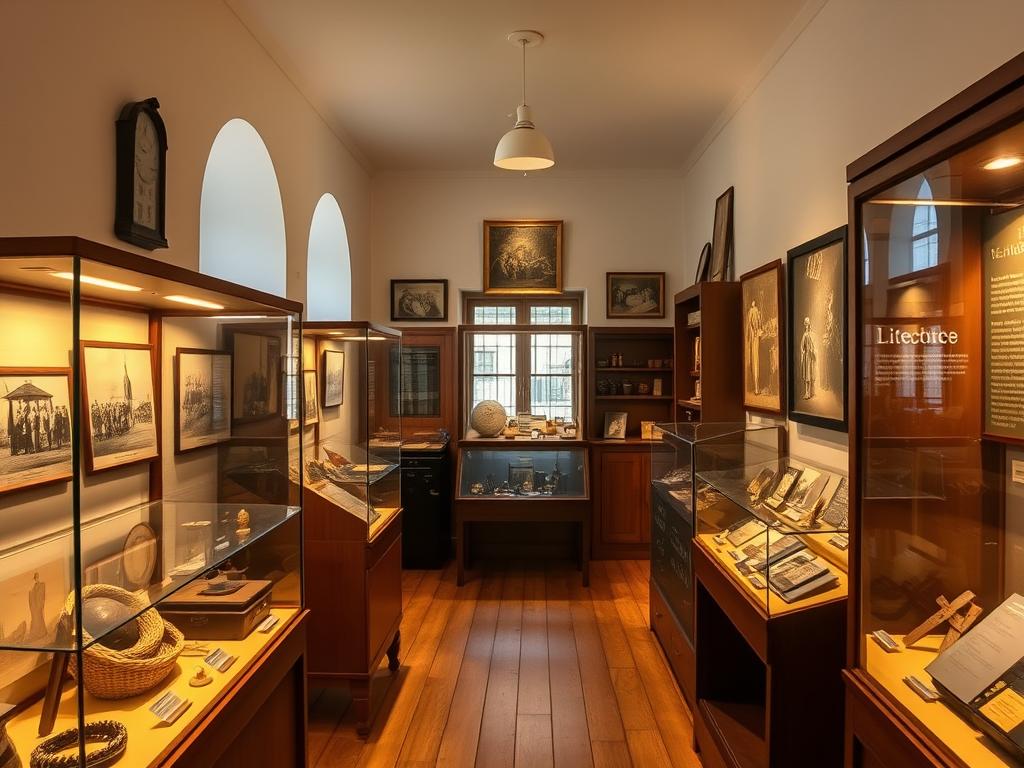 Local museum in Klüt displaying regional history and artifacts