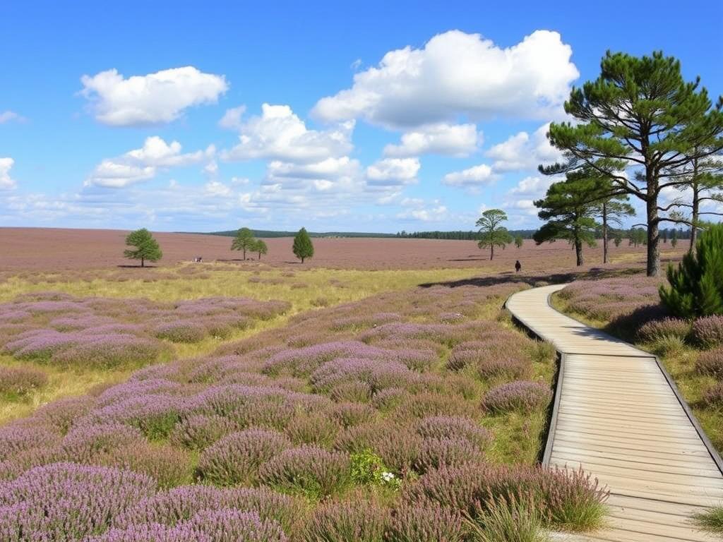 Boker Heide Naturschutzgebiet nahe Salzkotten, Germany
