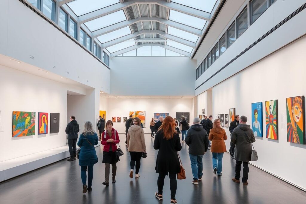 A contemporary art installation at the Sprengel Museum in Hannover