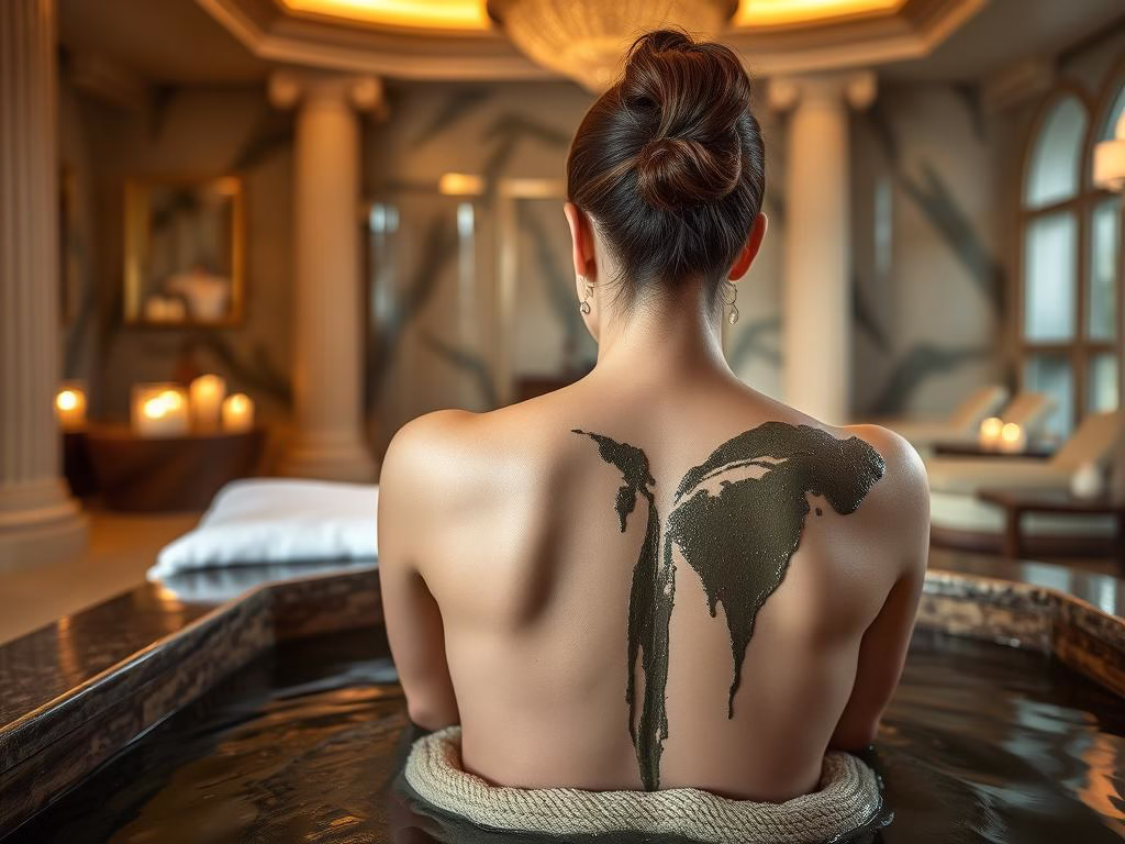 A wellness treatment using Bad Driburg's famous moor mud
